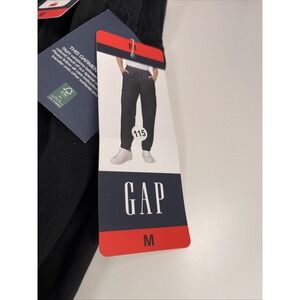 NWT GAP Womens Black Twill Cargo Pants Size Medium M